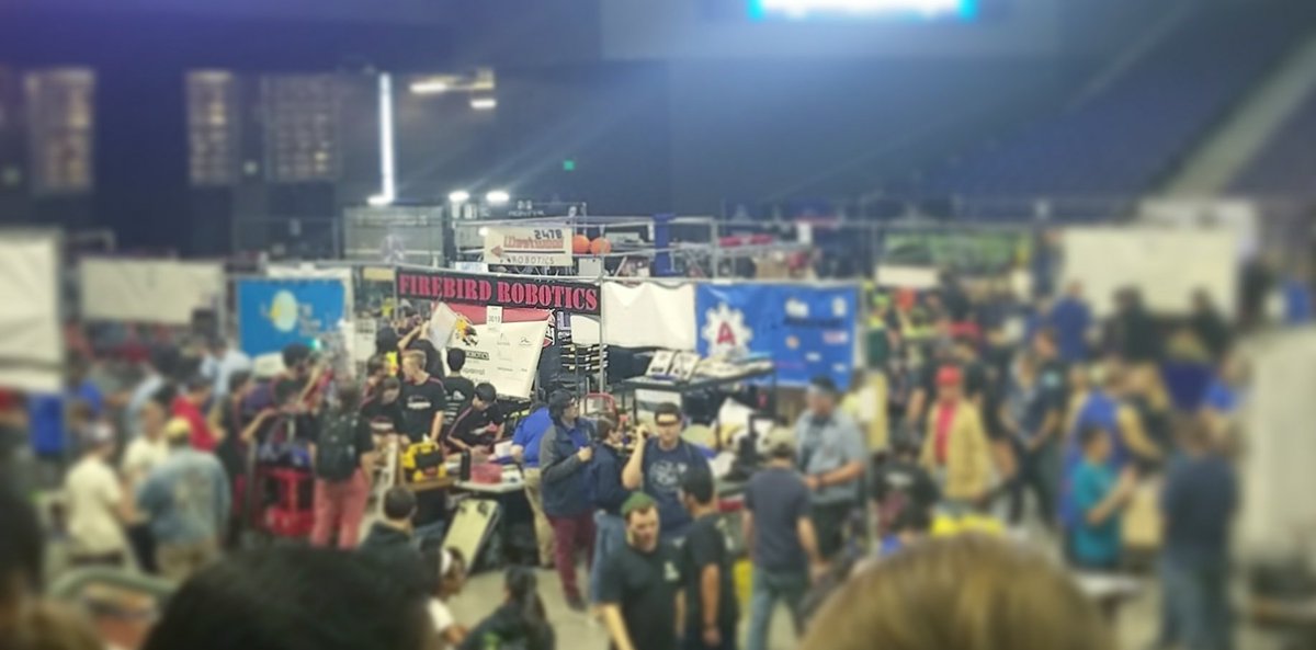 Can you spot our pit from the stands? Find us on day 2 if you need any extra help in your pit, or if you just want a cool new button 😉