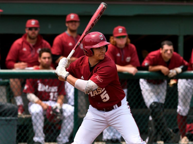 NE_Baseball's tweet photo. “That’s a pride game for us, representing Massachusetts. We wanted to be able to say we going to play in the championship ... that’s exactly what we did.” -- Ryan Lever of @UMassBaseball, back in the Beanpot final and looking forward to building something
https://t.co/jgA229857I https://t.co/fpqCDgWYgW