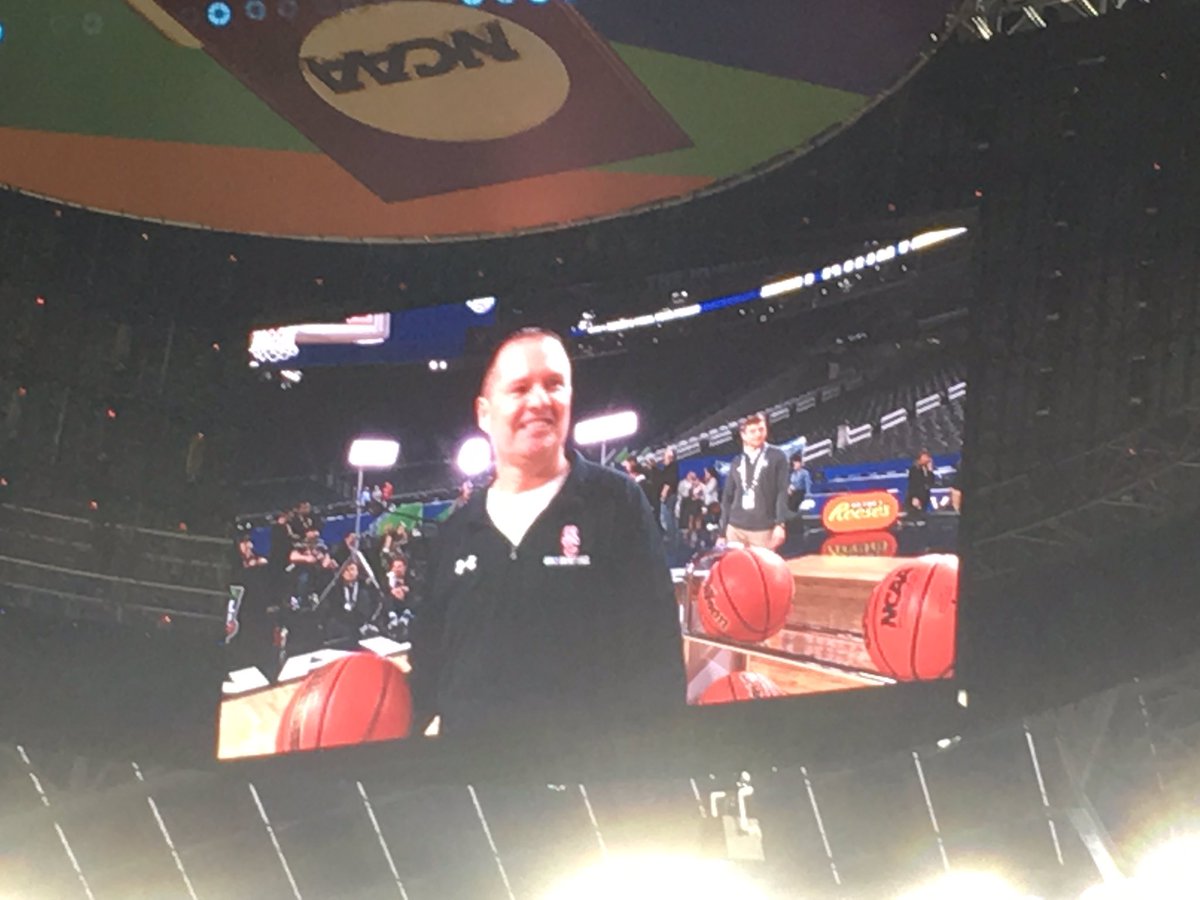 Spending the day at the final four with the st clair boys and girls basketball team - they were the number one school in raising dollars for coaches vs cancer - st clair raised over 23,500 this year - Great Job Cyclones!