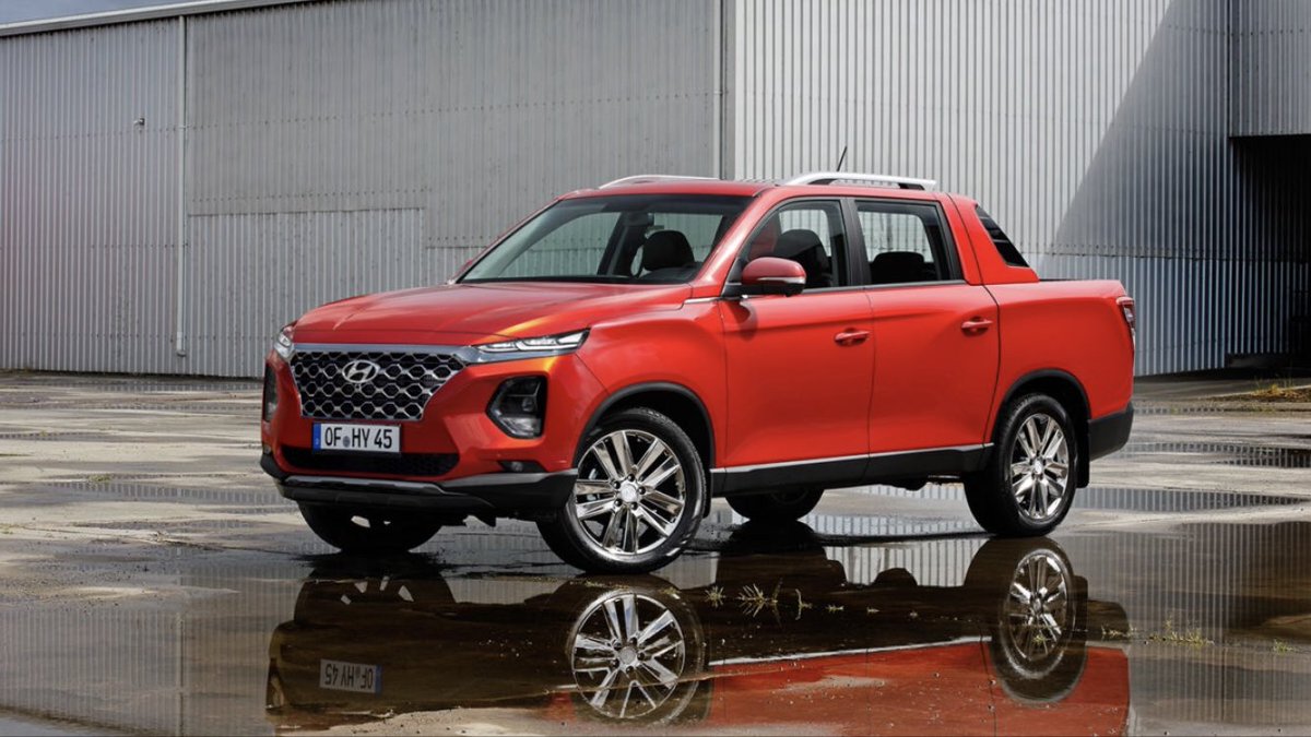 cole_marzen's tweet image. Hyundai’s upcoming pickup truck could use the ‘Pavise’ moniker. Expect the company to unveil the new product before 2021. #Hyundai #Pavise