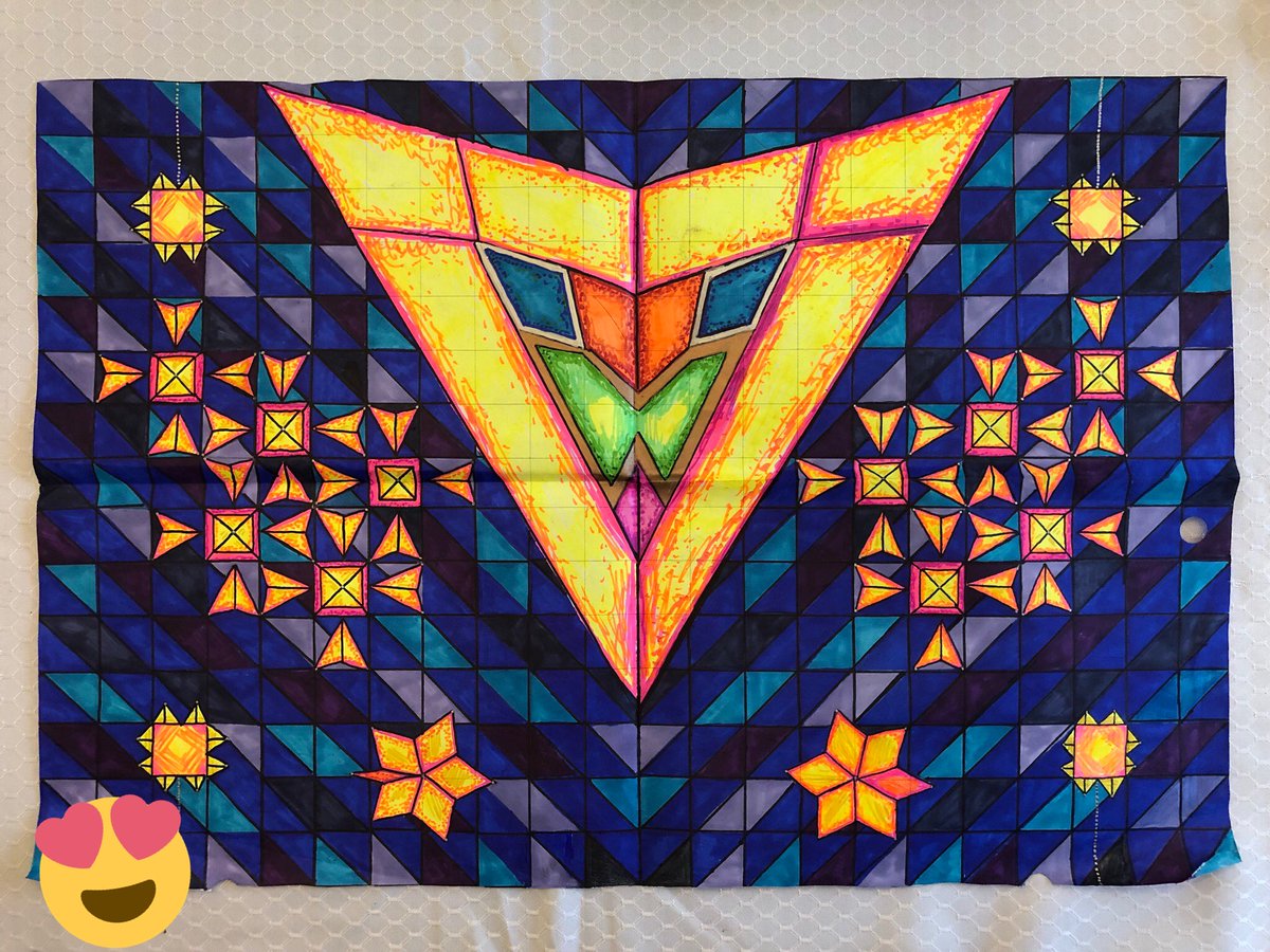 antheachanku's tweet photo. Some amazing #tilingpatterns by Ss as part of our #geometry #transformations unit 🙌 #teaching #grade67 https://t.co/ZXUBsbEDGm