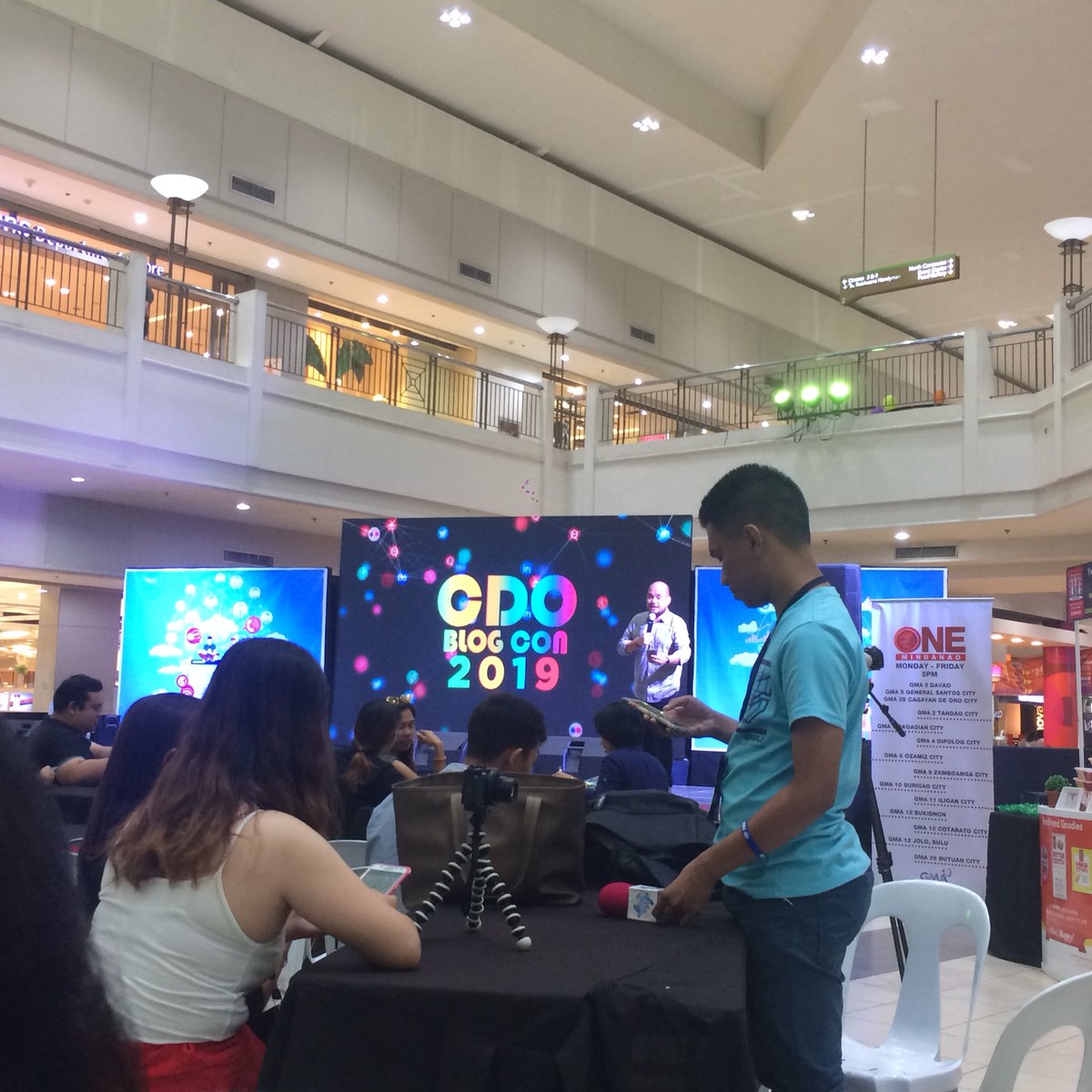 angelicaJoysal2's tweet photo. Where you guys at? Come and join the 3rd and last day of #CDOBLOGCON2019 💕😁 https://t.co/NvHHywH2Ks