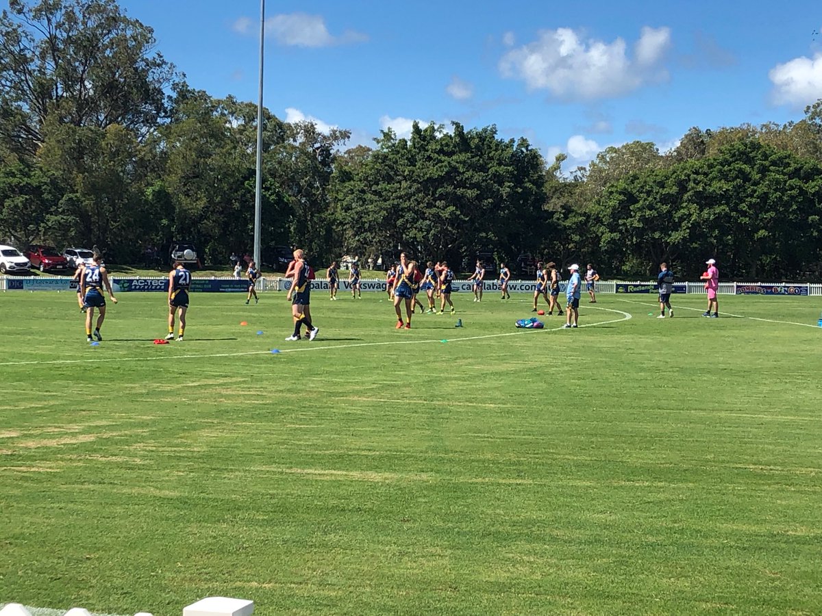 Ready to watch the ⁦<a href="/CanberraDemons/">CanberraDemons</a>⁩ take on ⁦@RedlandFC⁩ watching 4 of the best