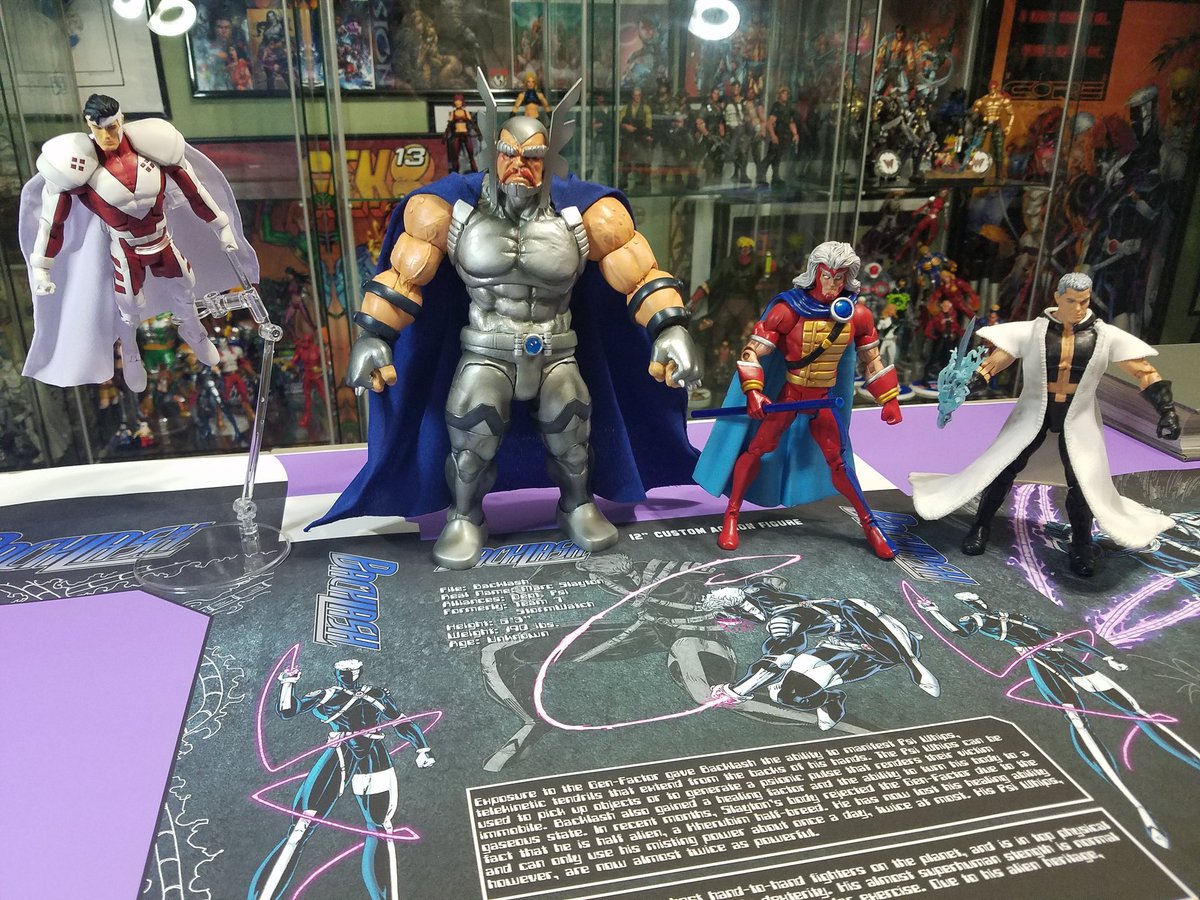 daarkanjel's tweet photo. #WildStorm Free for Brawl! Kherans, Crusaders, and Dopplegangers, oh my! Majestic, Crusade, Union and the Sword custom figures #AshCustoms #HKC #NewCollectorCustoms #CalsCustoms https://t.co/aBMq8FKhUb