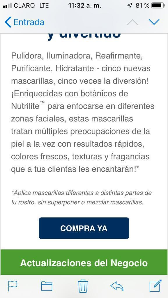 miledisma's tweet image. Hola amigas! Les presento: para obtenerlas solo tienes que entrar a mi página Webb amway.com/MilagrosMatos te inscribes como cliente y compras todo lo que desees. Te las recomiendo!!