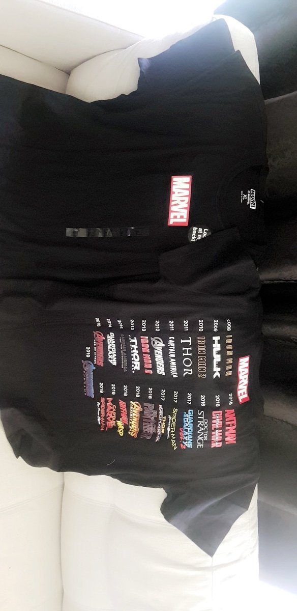 TimboAussie79's tweet photo. For those who were/are playing at home with Miss 14 &amp; our @MarvelStudios #marvelmarathon I saw these in Jay Jays &amp; I couldn't resist 🤗.. #marvelfan #daddaughterweekend #howmanythinkwewillgetthrough 4 to go #RoadToEndgame Jess will lose her shit when sees these #fatheroftheyear https://t.co/coanRek5eZ