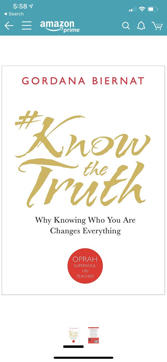 CancerBTTB's tweet photo. Heart-centered beautiful wise @MyPowertalk your book #KnowtheTruth is in my @amazon cart however I prefer hearing you read it - will there will be an @audible_com version please? @Oprah @SuperSoulSunday #mypowertalk https://t.co/J6bt8WeaXO