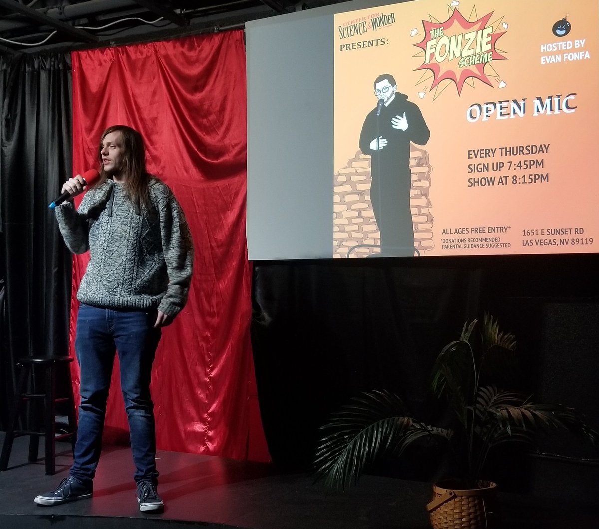 Winner of last night's Fonzie Scheme! Check out Brad's feature set next week!