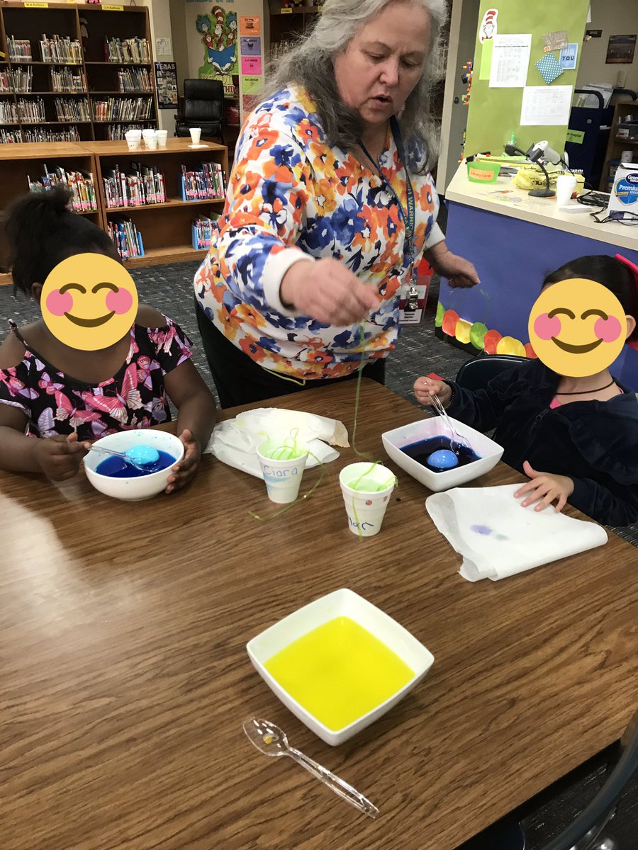 My little PK Warriors had so much fun dying eggs and designing their egg cups today! Thanks, Mrs. Carter for always helping. #Itsalwaysafabulousfridaywithprek #lovemyjob