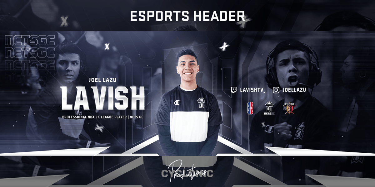cyclonic_I's tweet photo. Esports header | @JoelLazu @netsgamingcrew
Another 2K League header, this time with minimal geometry 😂, but show love if y'all like it! https://t.co/TuuvKZhm7o