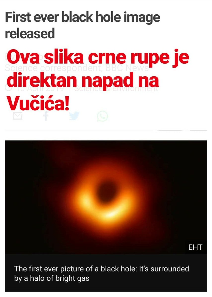 Bas_FairyLady's tweet photo. I crna rupa je direktan napad na Vučića. https://t.co/6gT37fJp7B
