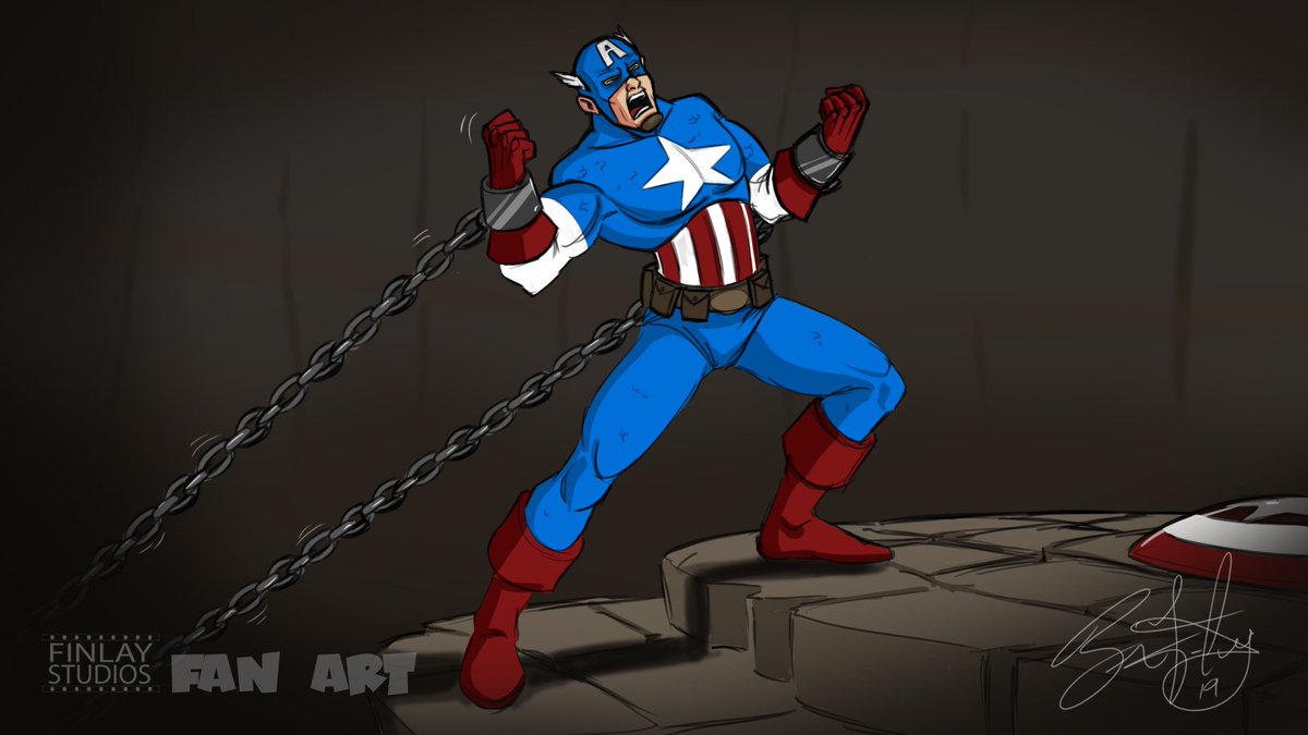 artprintsbyBF's tweet photo. The colored version of #captainamerica of #theavengers #sketch #sketchbook #fanart #conceptsketch https://t.co/f5m8UGrRrr