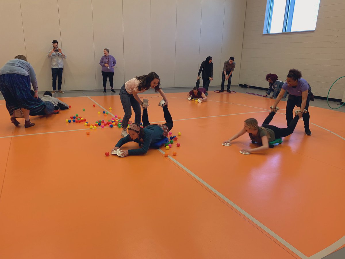 AskAndreaHite's tweet image. We had a GREAT professional development day with our #TeachingFellows! Hard work &amp;amp; hard play! #LabExtendedDay #hungryhungryhippos #teambonding