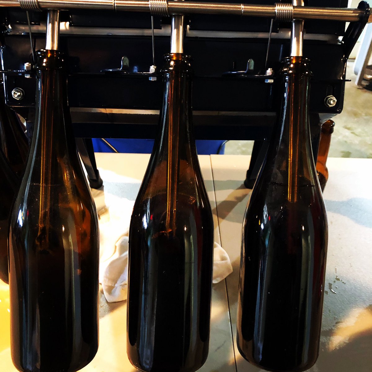 MayhewJunction's tweet image. And we’re bottling! 750ml Sour Brown: Everby, a collaboration with @UnculturedAles