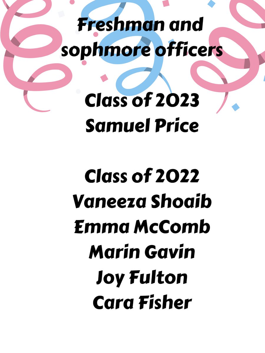 LB_SGA's tweet photo. Elections are over and here are the results for sga, sac, and class office! Congratulations to all of our future officers πβ¨π https://t.co/Qhjj8IHPfi