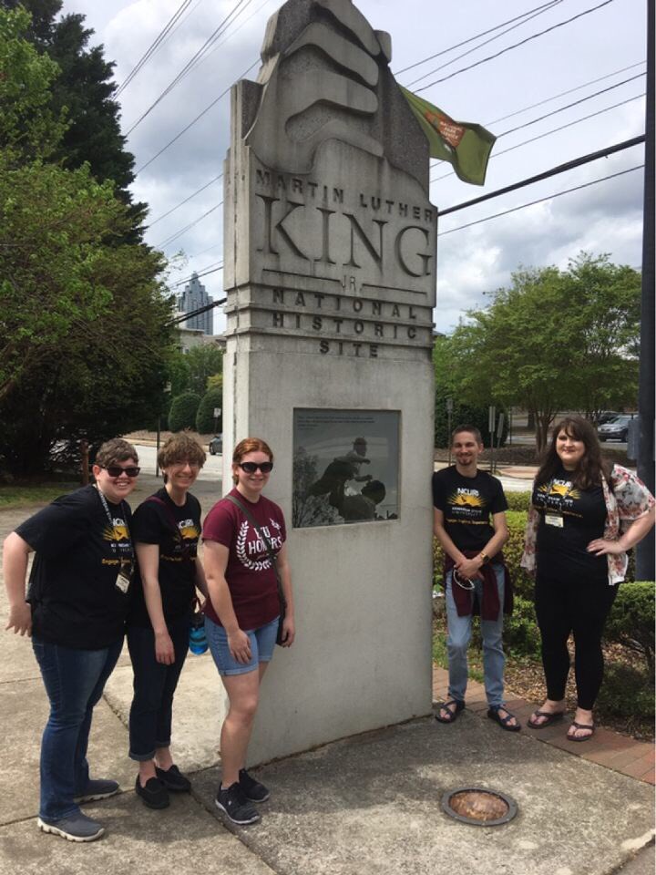 forensicscat's tweet photo. Had a wonderful time at the MLK National Historical Site with @EKUHonors #NCUR2019 https://t.co/LPls37T7K9