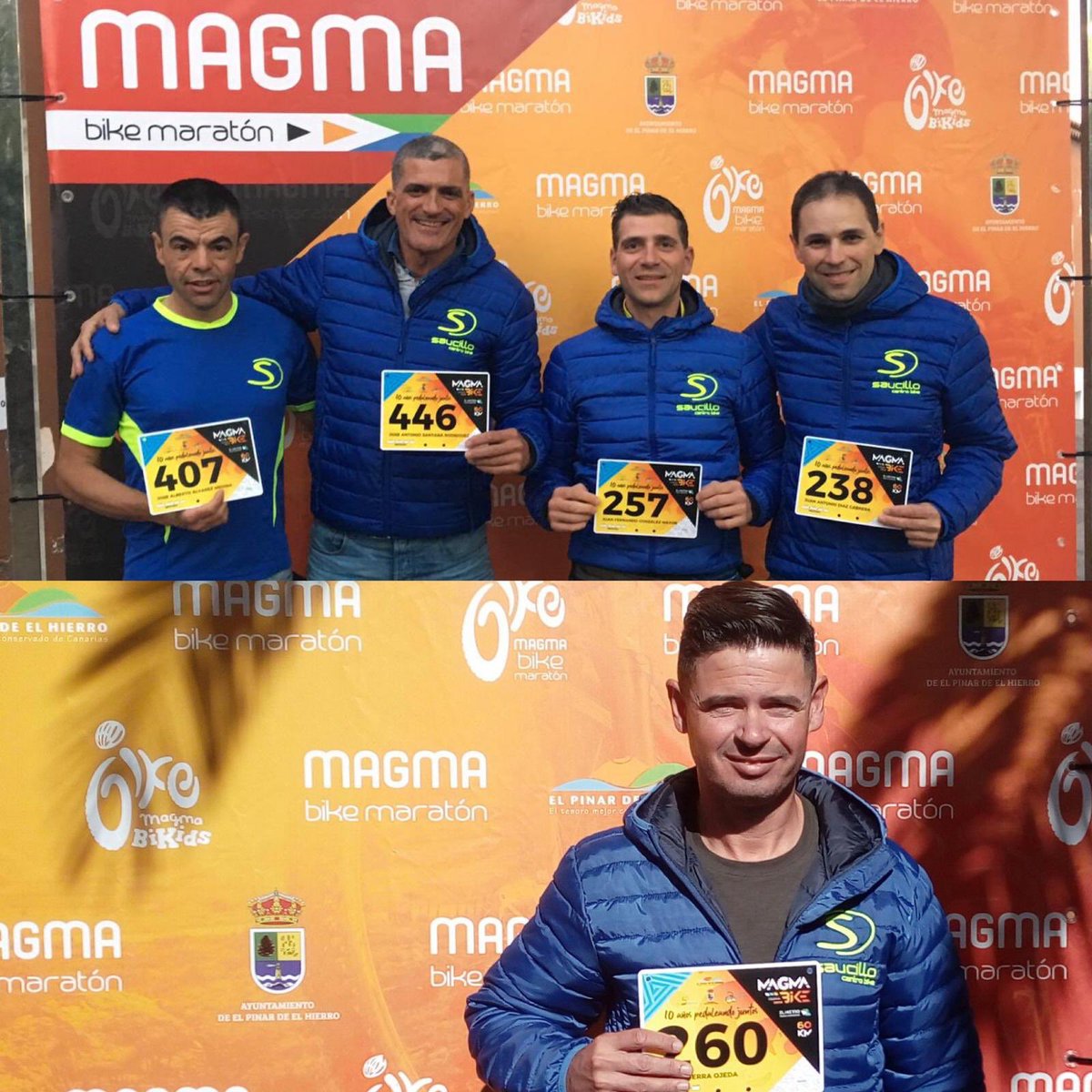 Saucilloteam's tweet photo. Mañana, la Magma bike maratón, nuestros compañeros ya estan en la isla del meridiano #ica #lopesan #gmdistribiciones #panificadoraelroque #ferreteriavenega #tnm#aluminiosAVR #skodacanarias #DrouterBikeStore #drluisojedadelpino #ayuntamientodevalsequillodegrancanaria #magmabike https://t.co/zwIwptVysD
