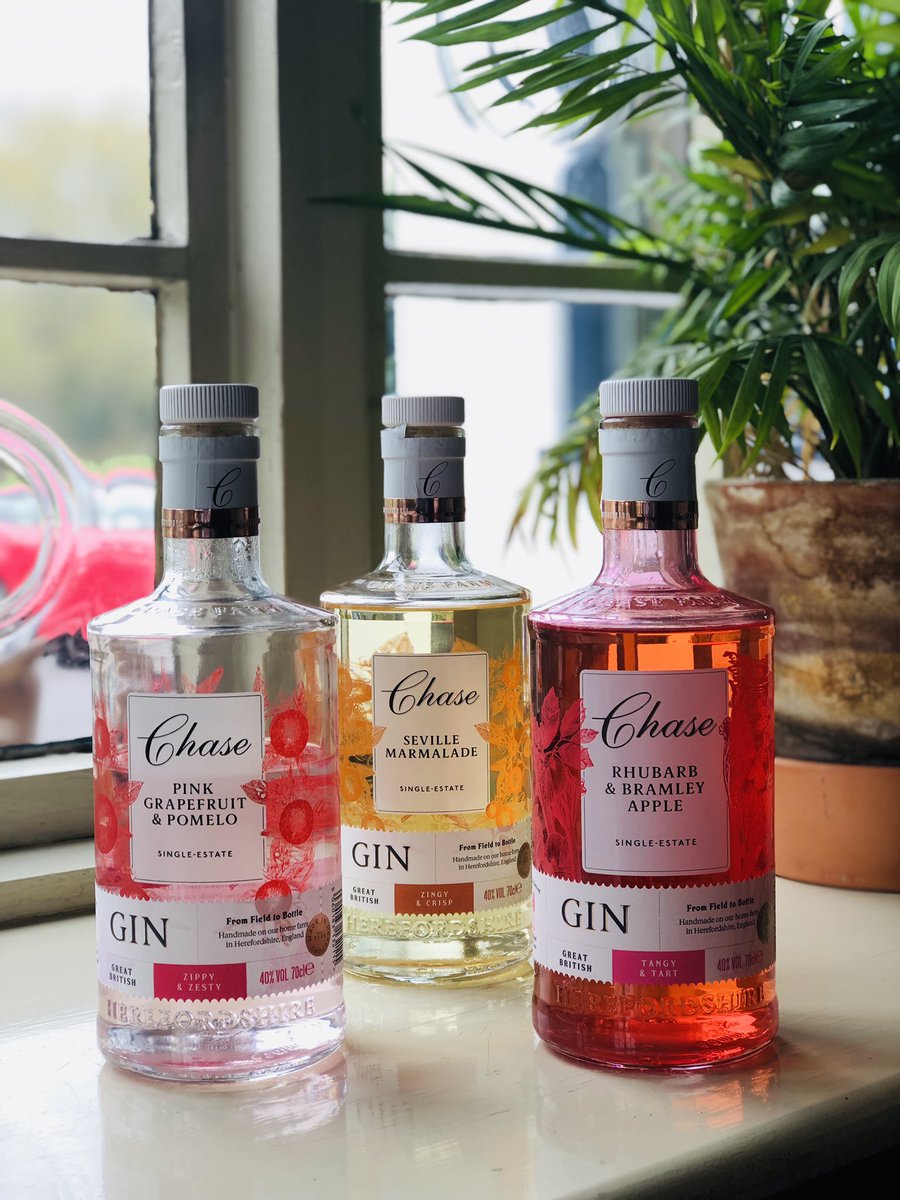 With Summer just Around the Corner and the Sun Starting to Creep out, our Gin Selection is Starting to Grow! This week we have added these three fruity gins from chase, all handmade from there home in Herefordshire! Pop in this week to find your new favourite gin and tonic pair!