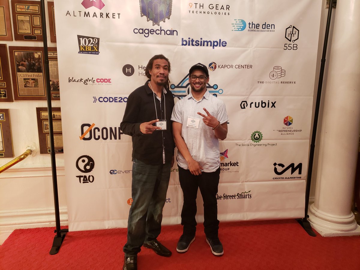 FLYbenzo's tweet photo. At #BlockchainForAll, will be on the Blockchain Developers Panel with @jusdevoakland (Oakland Blockchain Developers Meetup) and some other great minds. If you're not here, you're missing out!! 
.
#Blockchain #Cryptocurrency #Community #Education https://t.co/AEf4U3hhO0