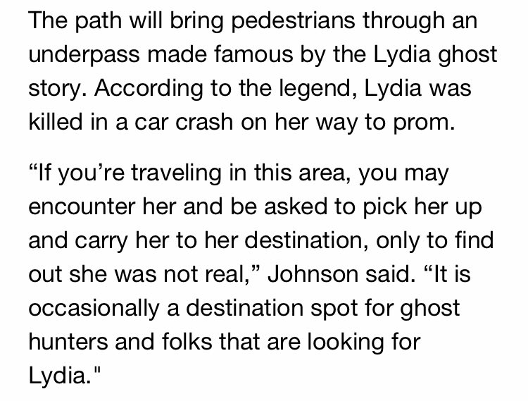 arrowhead3261's tweet photo. @ProSyndicate you say your staying in a haunted place in your vlog and there’s a ghost in my town named Lydia 😂 https://t.co/IFFI7xFXIF