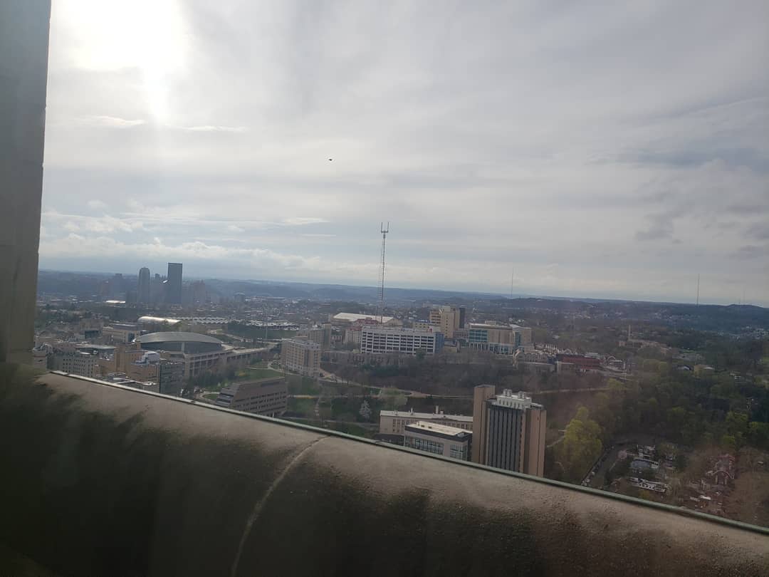 H2Preagan's tweet photo. We held our annual Quo Vadis induction of new guides up in the Babcock room on the top floor of the cathedral! I am so proud of all of the new tour guides and cannot wait to see the amazing things they do! #H2P #PittNow #MyPittStory #Pitt2023 https://t.co/Ylnobpl0mA