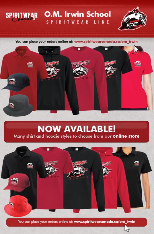 You know you will look your best in your new #IrwinIce gear from <a href="/SpiritwearCan/">Spiritwear Canada</a>. Order at this link. spiritwearcanada.ca/om_irwin