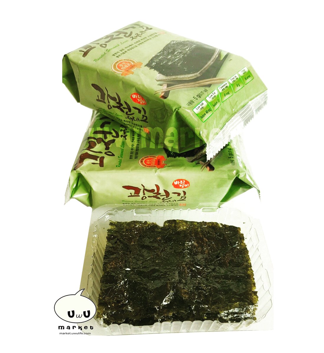 dried seaweed snack