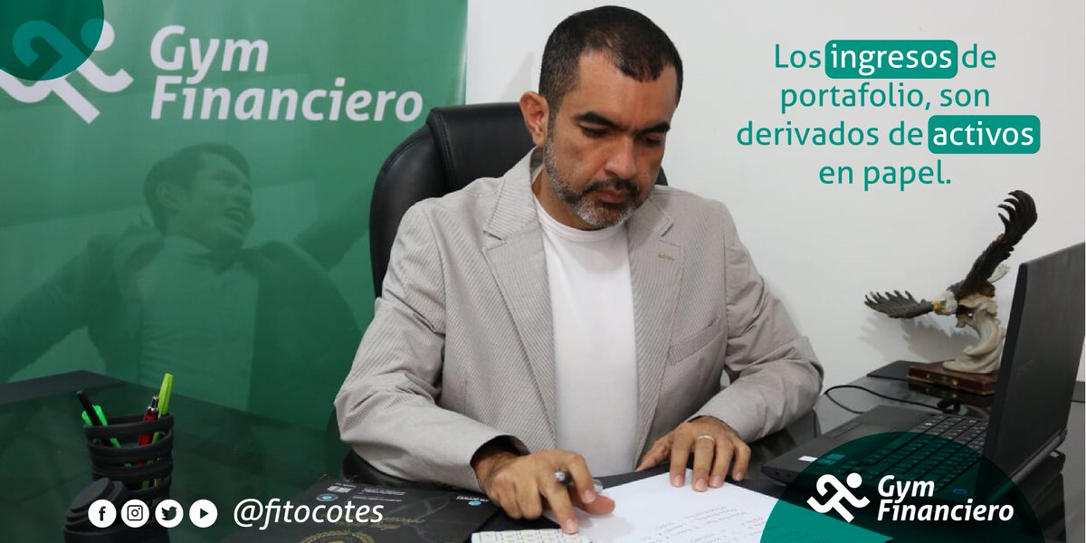 fitocotes's tweet photo. ¿Sabías qué? 🤔🤔
Los ingresos de portafolio, son derivados de activos en papel como acciones, bonos o fondos de inversión. 

📧Escríbeme en @fitocotes o a mi correo fitocotes@gmail.com 
 #DeInteres #InteligenciaFinanciera #AutoanalisisFinanciero #LibertadFinanciera https://t.co/iwqZcG67d5