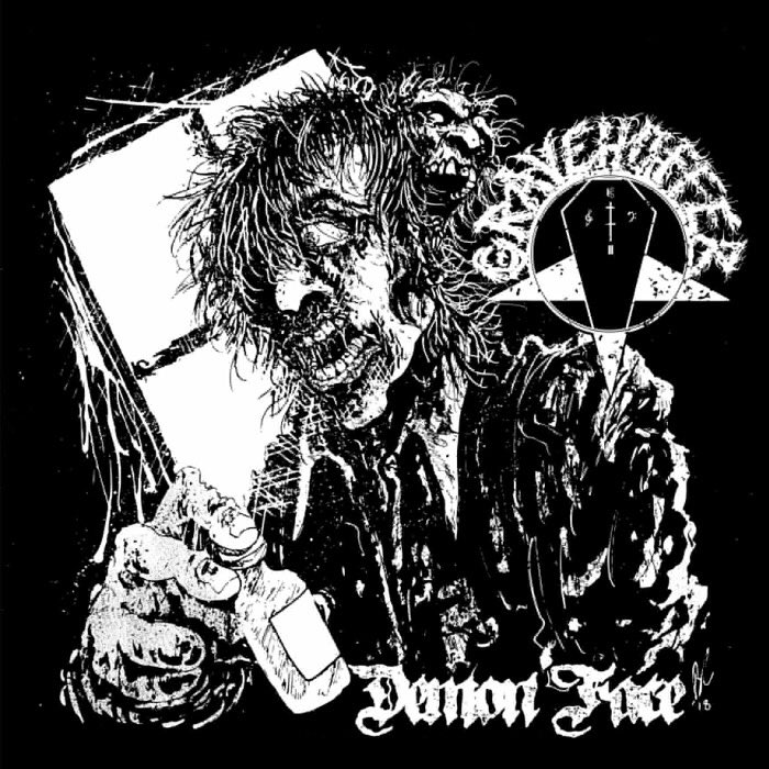 Gravehuffer two track EP soon to be out on 7” vinyl, each track has its own art piece, shown here is the art for Demon Face, a song about Edward Mordrake, the man who supposedly had two faces...

Find it here
nosliprecords.bigcartel.com