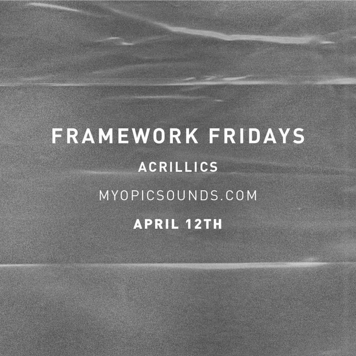 MyopicSounds's tweet image. #FrameworkFridays ft. @acrillics 
⤵️⤵️⤵️⤵️
myopicsounds.com