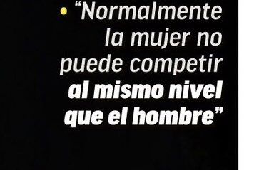 danaeboronat's tweet photo. A todos los que creéis que las mujeres podemos competir al mismo nivel que el hombre contadle a vuestros hijos, padres, hermanos, vecinos, compañeros que hay un político que cree que no y se atreve a decirlo públicamente. Eso es odio a las mujeres. https://t.co/1FByl87WSy