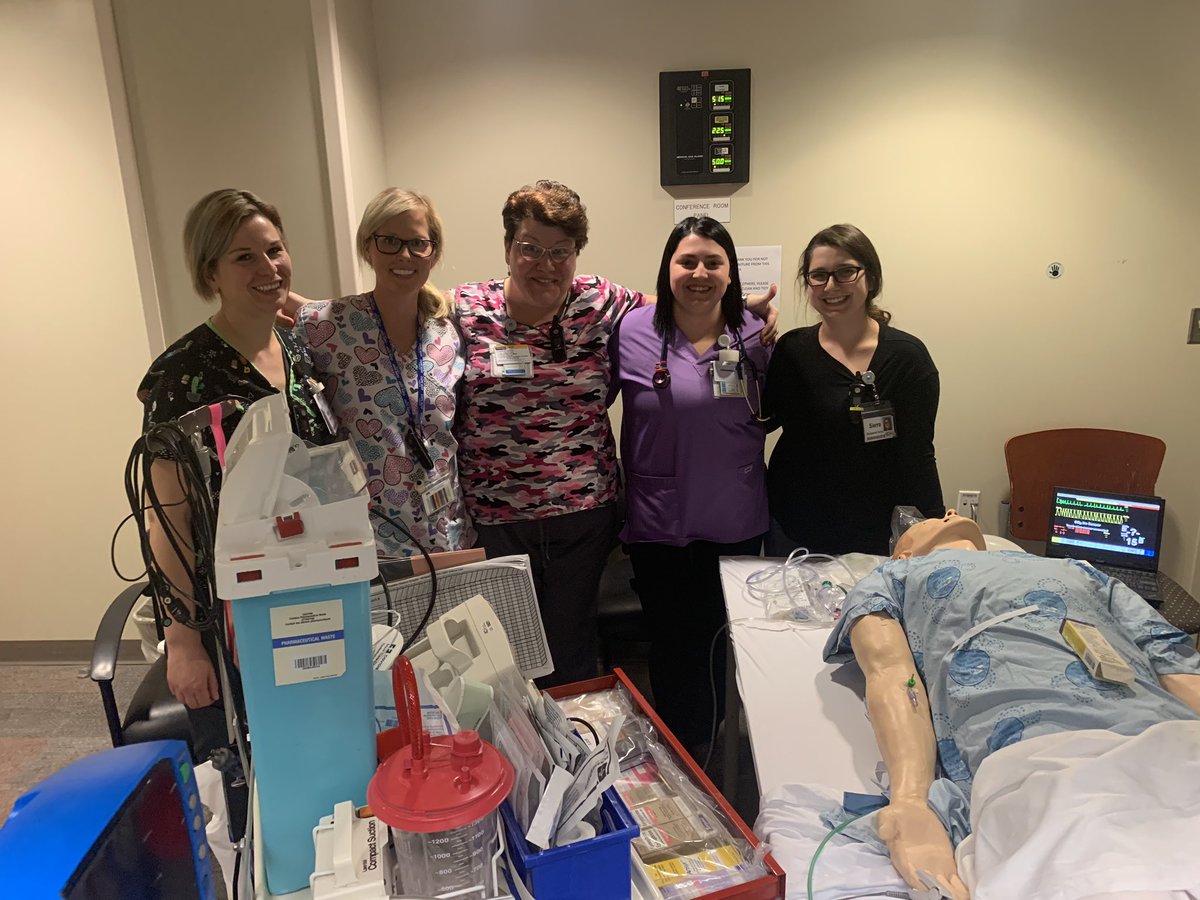 chaplintim's tweet image. #insitusimulation at @KHSC. Recognizing the deteriorating patient .... well done Connell 9!