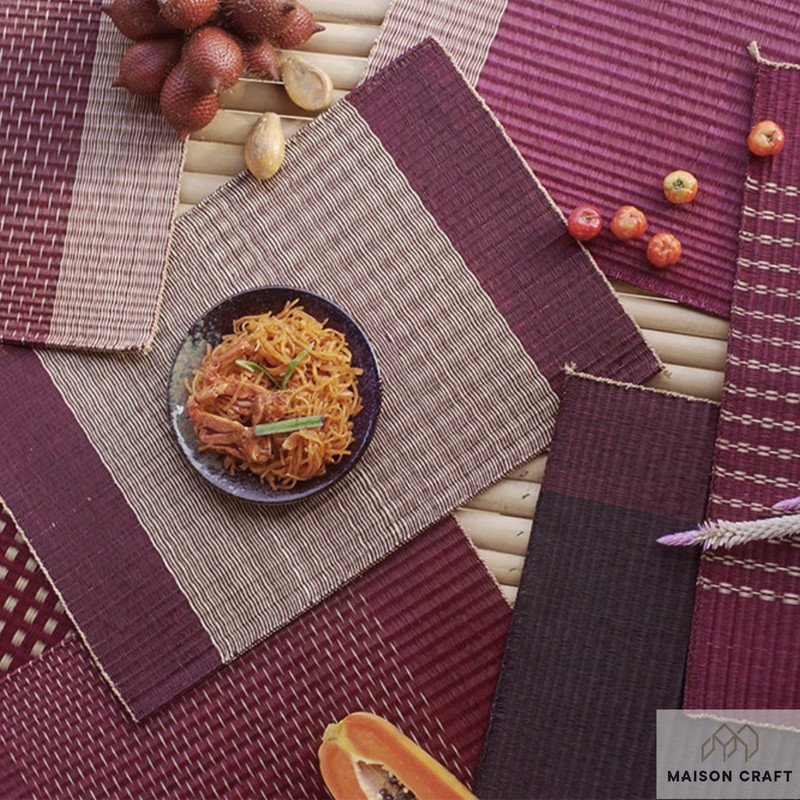 may_ia16's tweet photo. Decorate Songkran festival with hot plate mat "Cherry Jute Placemat" collection.

Now available !!
Line ID : maisoncraft
email : info@maisoncraft.com
https://t.co/asuWrReyLD

#roundwovenplacemat #heatresistantplacemat #homeplatemat #hotplatemat #tableplatemat #Maisoncraft https://t.co/SAu6VIBI38