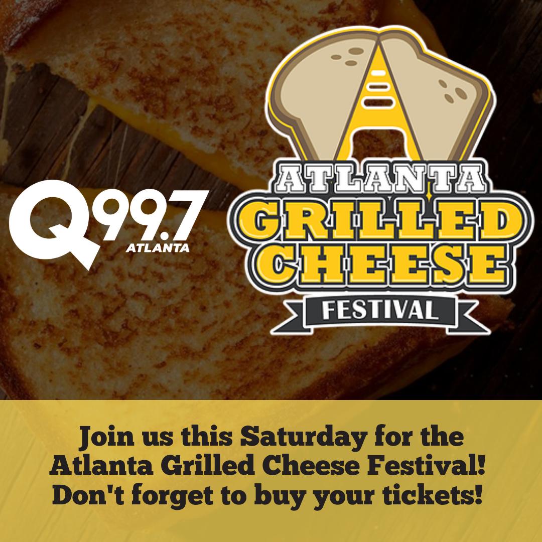 The Atlanta Grilled Cheese Festival is TOMORROW! 🎉 We can’t wait to see you there!