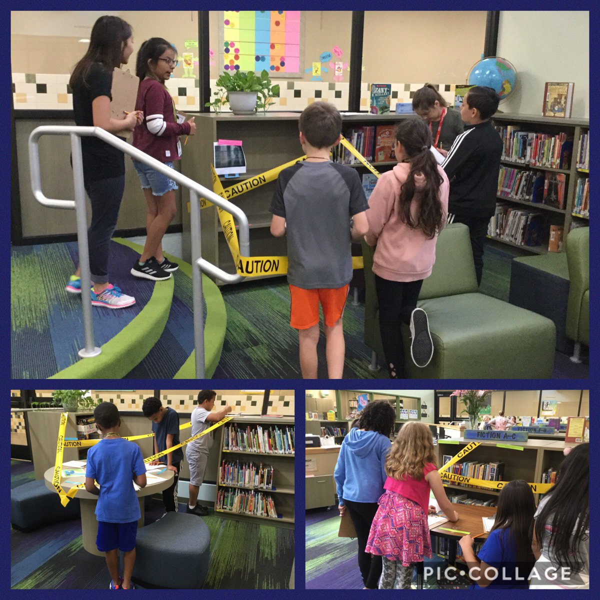 CSI ⁦<a href="/CimarronElem/">Cimarron Cheetahs</a>⁩ !! Inferencing, predicting, and making connections - 4th #cecheetahs gathering clues and solving the mystery. What fun we had today! ⁦<a href="/TracyPSUalum/">Esnart</a>⁩ ⁦@CourtnieByrne1⁩ ⁦<a href="/DMKrenek/">Deanna Krenek</a>⁩