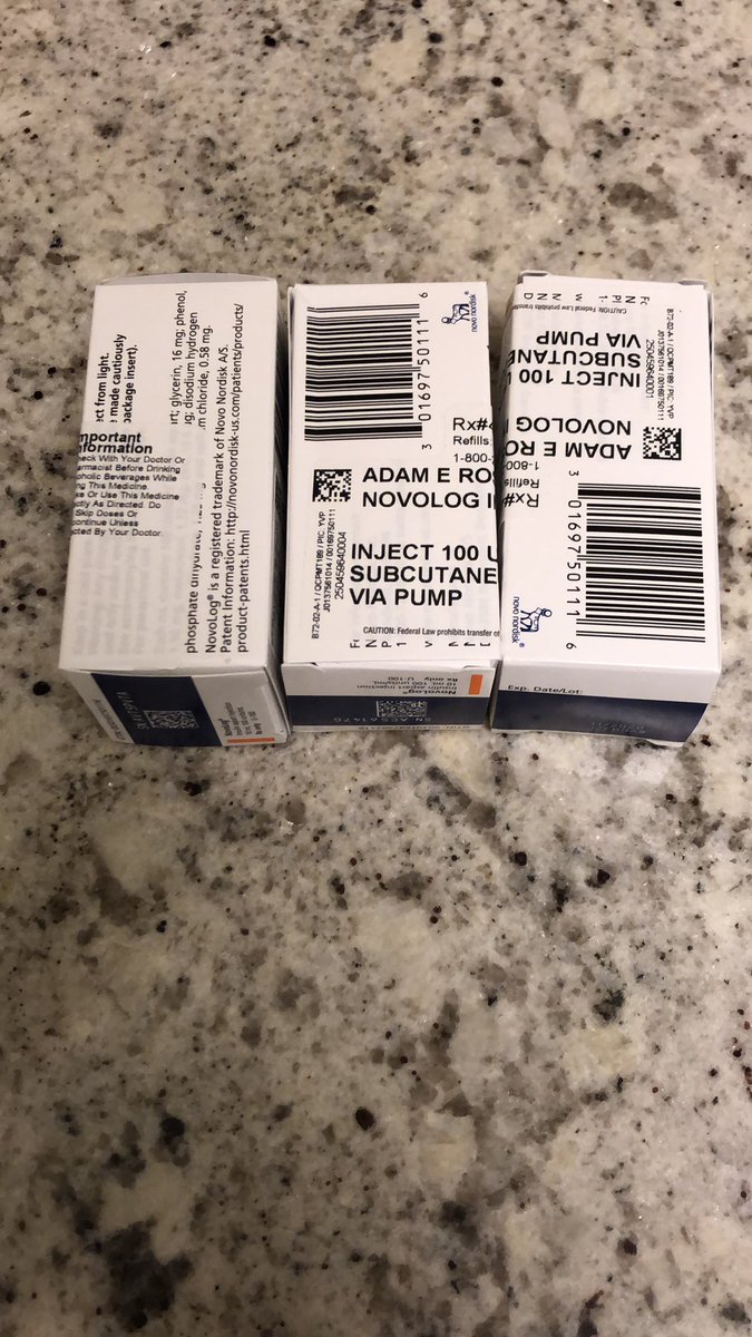 adammanross's tweet photo. This is 2,700$ worth of insulin. This would only be a few dollars in Canada and nothing in Sweden. Americans are being ripped off. We need #MedicareForAll   

#Bernie2020 #BernieinMadison  #BernieInWisconsin https://t.co/fOBrH4ZDWk