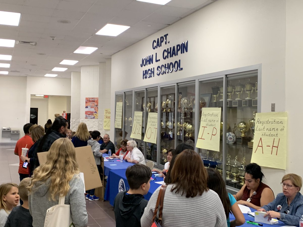 chapinpltw's tweet photo. It’s starting to come together! Welcome #ElementaryScienceFair at #ChapinHS. https://t.co/4WmdjsnX2n