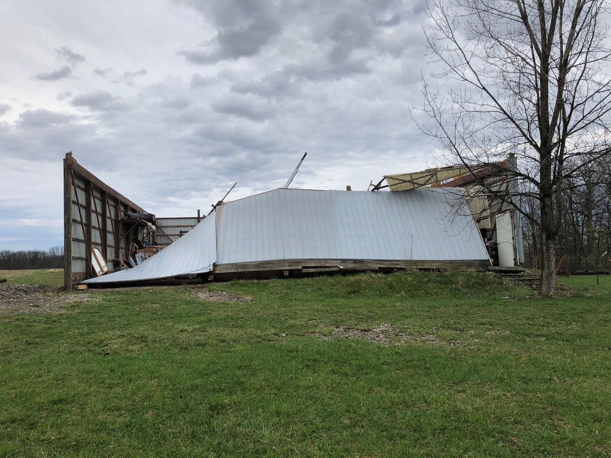 Just little windy in Union County this morning. Straight lines winds caused damage in 2 areas of the County.