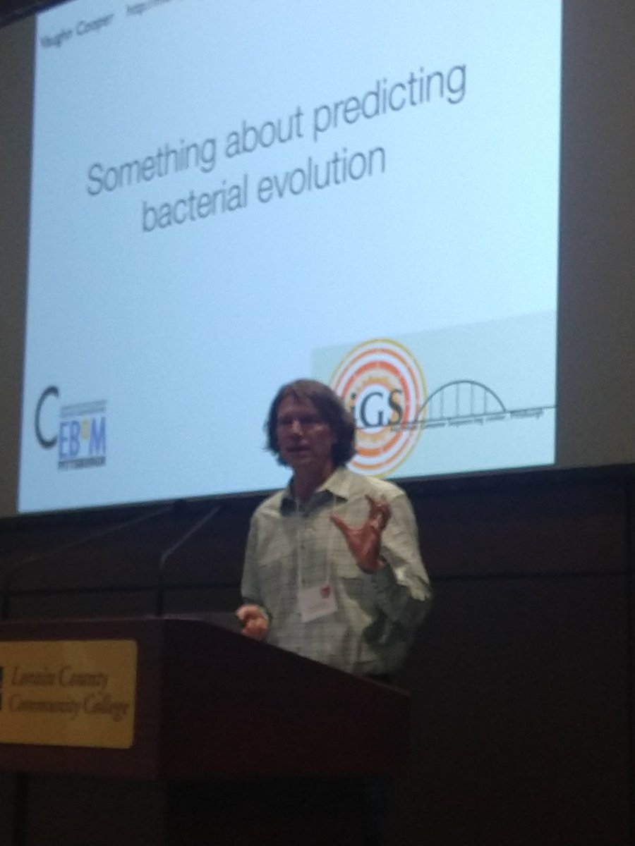 aetiology's tweet photo. Tonight's keynote by @vscooper at #obasm on the evolution of antibiotic resistance. https://t.co/XBHlUnTSXr