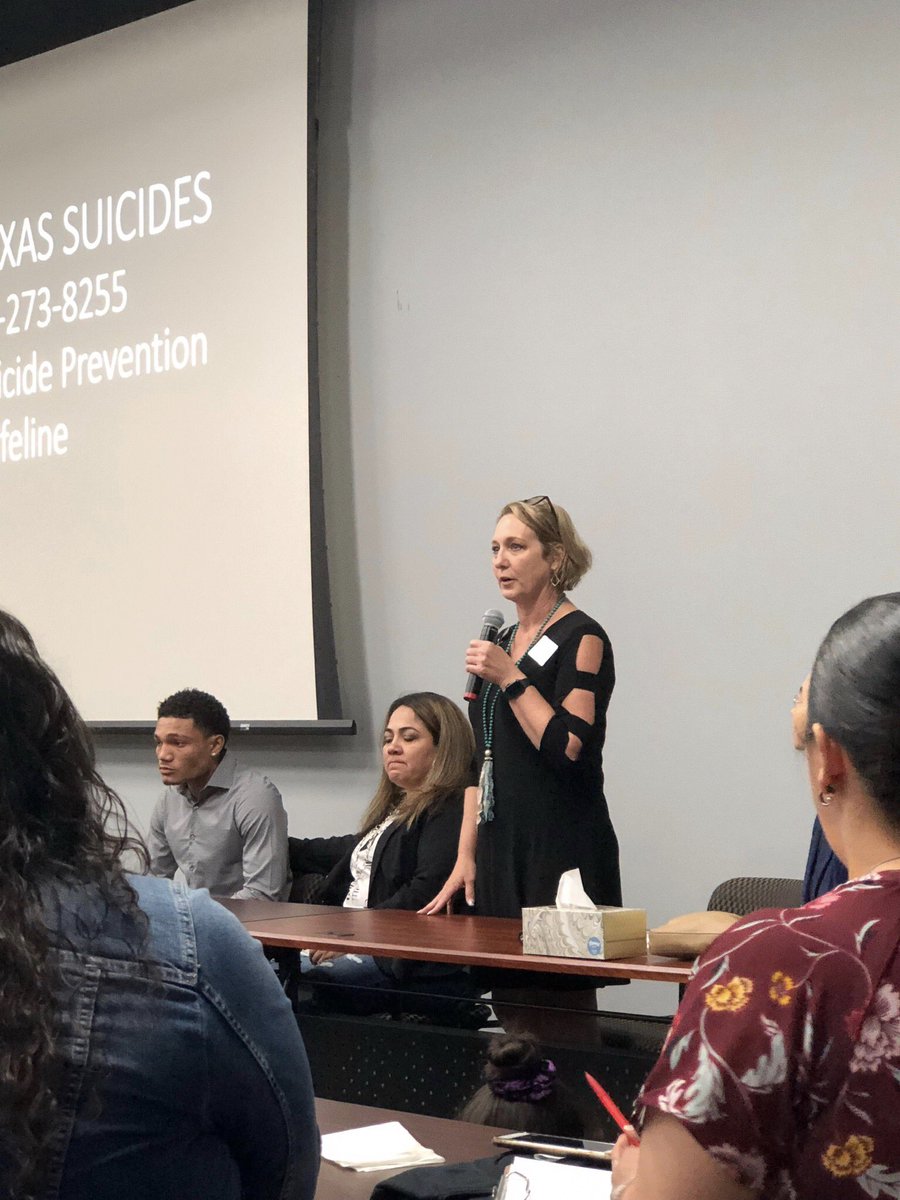 stuco_VMHS's tweet photo. Great day full of information and ideas on how we as students, teachers, and a school we can help with suicide prevention. 
•
#stoptexassuicides https://t.co/pOIhAKNOHv