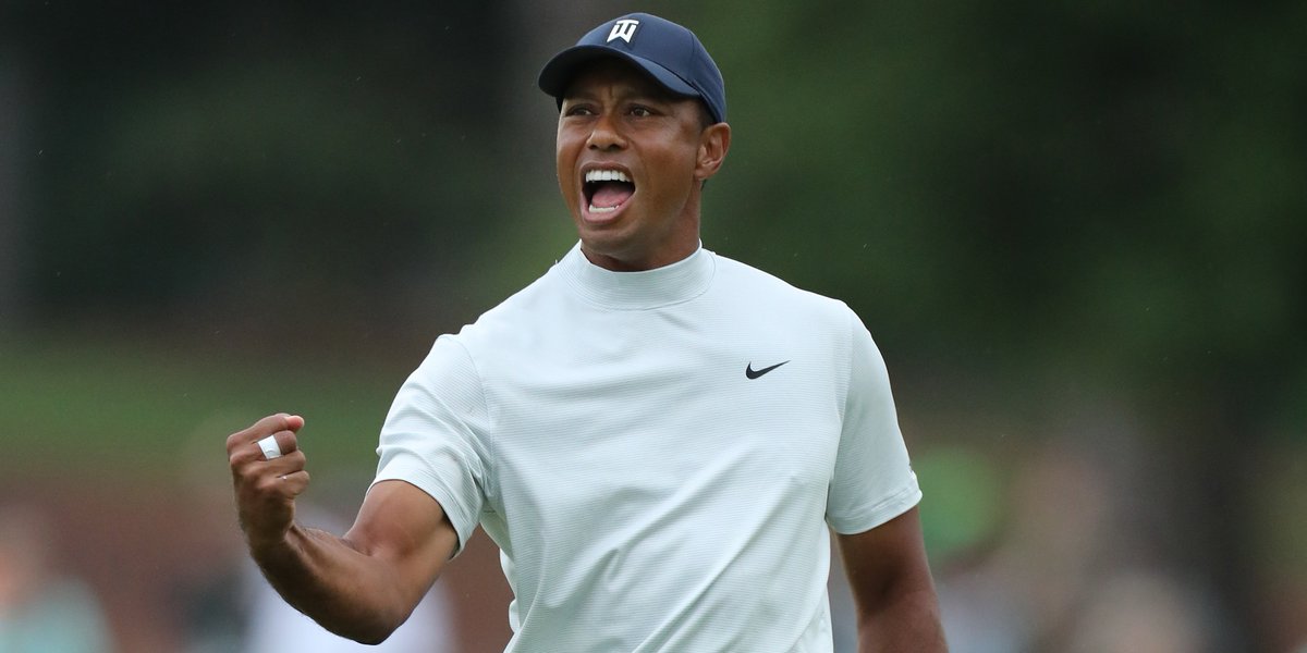 Tiger Woods cards a 4-under 68 in Round 2 at Augusta National.

He sits one shot off the lead in a tie for 6th. 👀

glfdig.st/hwC5Va9