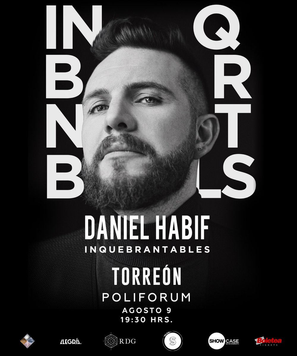 poliforumtrc's tweet photo. ¡Confirmado!
Daniel Habif llega a Poliforum Torreón.
Con la conferencia #Inquebrantables. Daniel es considerado uno de los mejores y más importantes conferencistas de Latinoamérica.

La cita es este Viernes 9 de Agosto en su única función a las 7:30pm. https://t.co/de0VUi8pDt