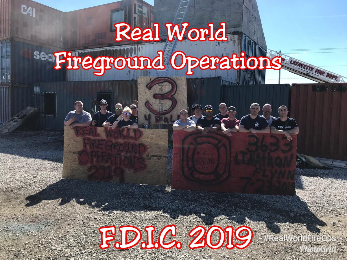 RealWorldFire's tweet photo. That's It!!!
@FDIC is done for the #RealWorldFireOps crew. Most of us are or will be soon be home from a very long and full week.
I can not even begin to describe how amazing this group of instructors is. https://t.co/csVl5yauQ0