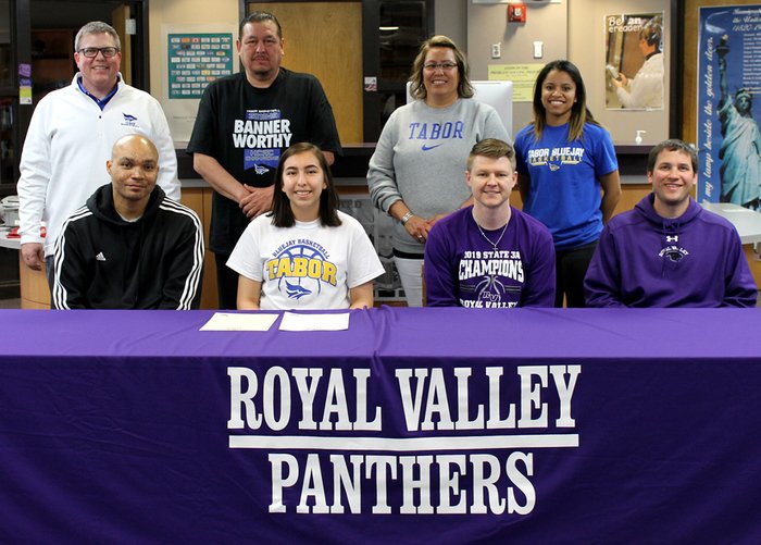 Congratulations to Kiikto Thomas who signed with Tabor College to play basketball next year!