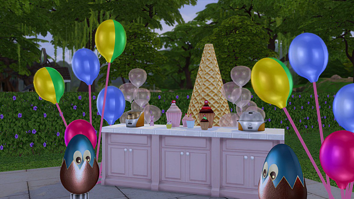 merciestelle's tweet photo. #Simarchitecture #ShowUsYourBuild #thesims #sims4 #sims #sims4crèation #simscrèation @SimsCreatorsCom @LuniverSims @TheGalleryShare Ce soir je vous reviens avec une nouvelle crèation du noms de Sweet Candy Parc https://t.co/NOMWcggAcm