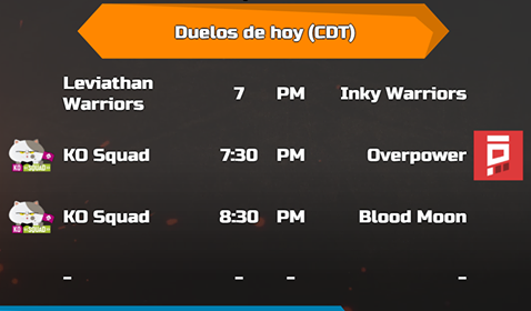 splatcom's tweet photo. Hoy en @CNSplatoon Season 4 tendremos 3 juegos distintos
Primero arrancamos con Leviathan Warriors vs Inky Warriors en rango C y después @ko_squad con doble encuentro hoy en rango X, vs @Overpower_spl y vs Blood Moon

➡️ https://t.co/AYPoyHPAgs

#Splatoon2 https://t.co/BjwSi3Ydkx