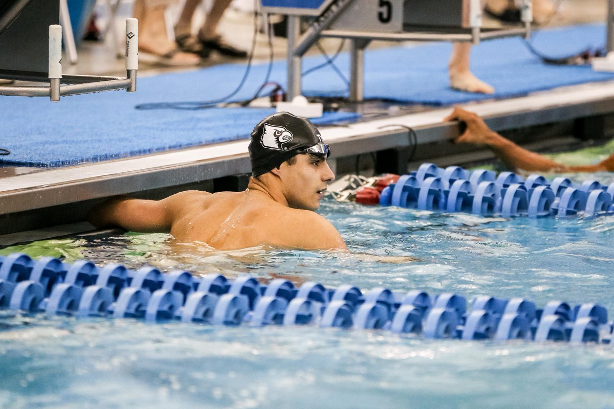 LouisvilleSD's tweet photo. At the TYR Pro Series in Richmond, Mihalis Deliyiannis touched fifth in the 50M Freestyle with a 22.46! #CardinalSpring #GoFastCards https://t.co/9m6s9KrNuB