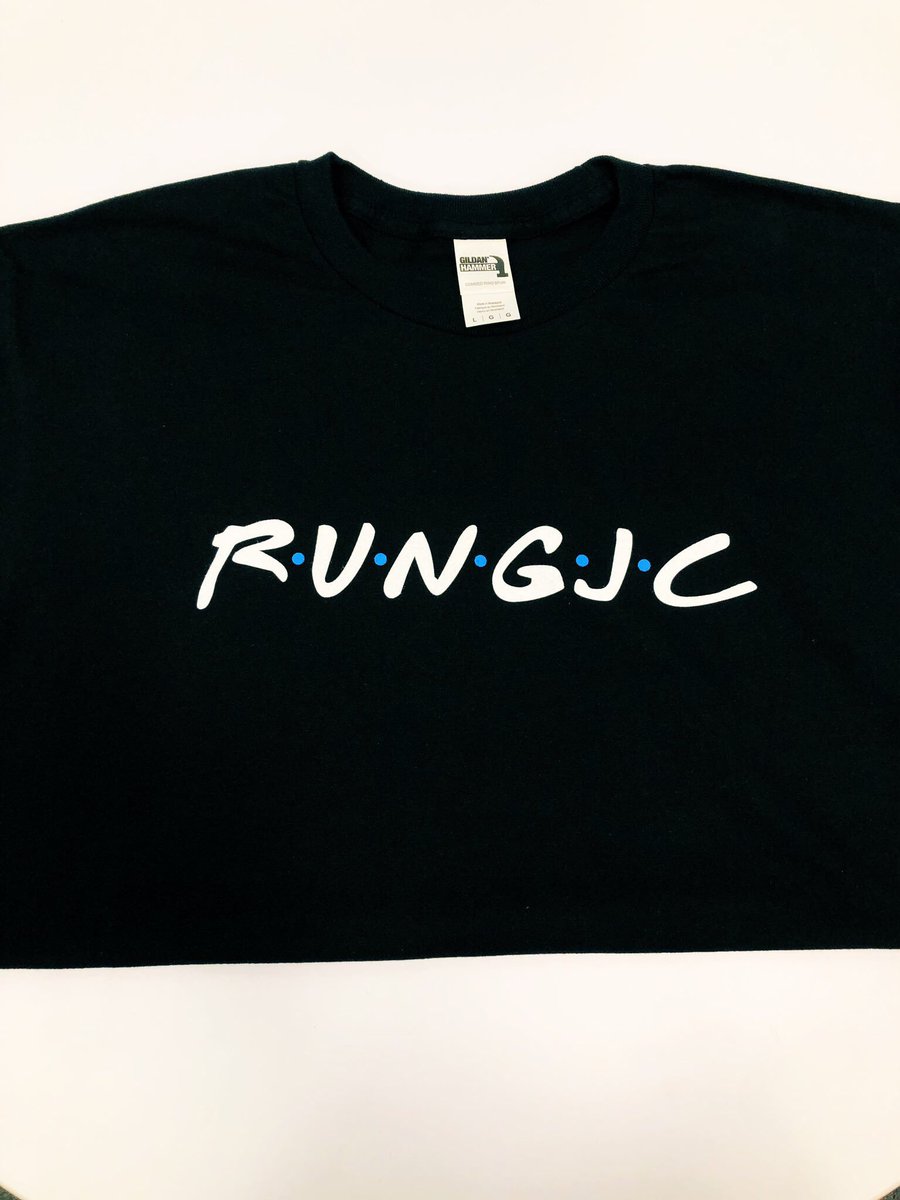 mayordwilliams's tweet photo. 2019 #RunGJC shirts for sale! Want to help purchase? $100 or more helps send a kid to YMCA Day Camp! @FriendsTV thanks for the inspiration! https://t.co/k4wlEttTvh