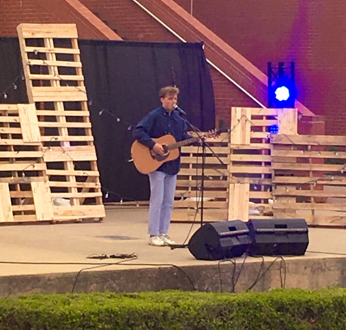 HUGE shoutout to our boi Tucker for opening tonight’s concert in the forum! #TuckerFuller