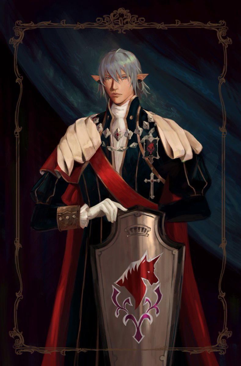 lizardtown's tweet photo. haurchefant of the silver fuller #ffxiv https://t.co/7AL5ftHXm7